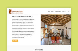 Sitio Web para Gimnasio - Mariana Kirby Diseño Web